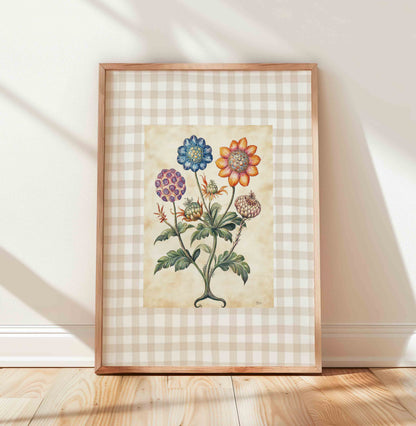 Vintage Whimsical Prints for Girls - Set of 6 - 001