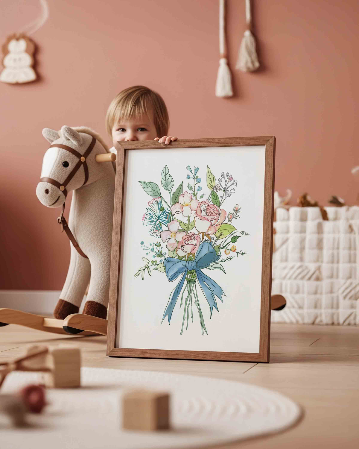 Vintage Whimsical Prints for Girls - Set of 6 - 001 – AlniPrints