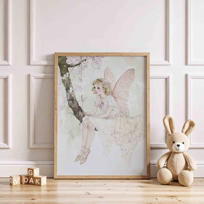 Fairy Tale Nursery Wall Art Set – Enchanted Forest Decor for Girls