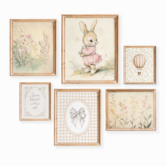 Cottagecore Whimsical Nursery Art Collection – AlniPrints