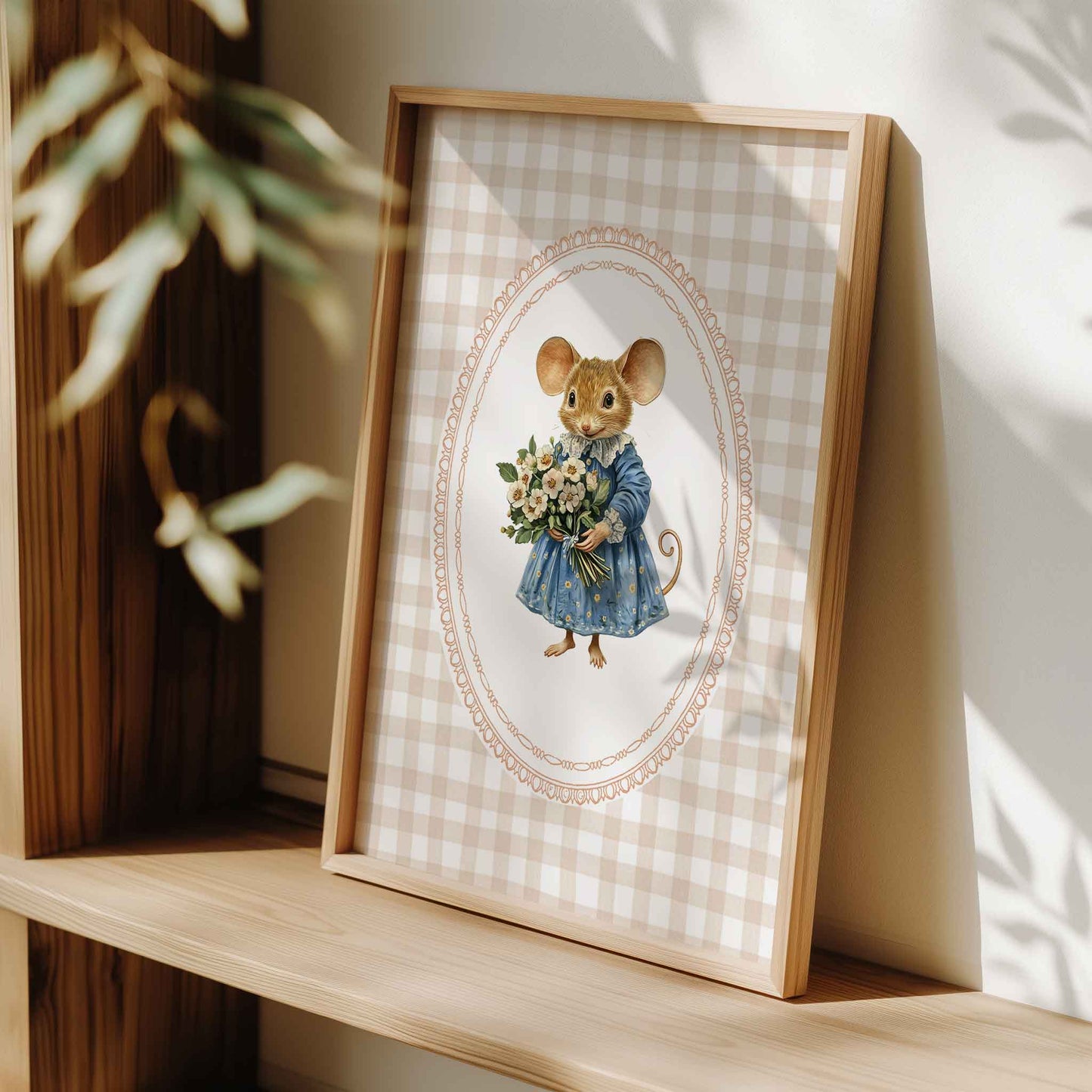 Vintage Whimsical Prints for Baby - Set of 6 Prints - 001