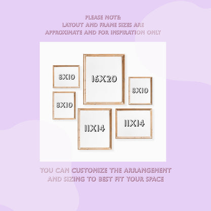 Vintage Bunny and Floral Nursery Prints for Baby Girl Room