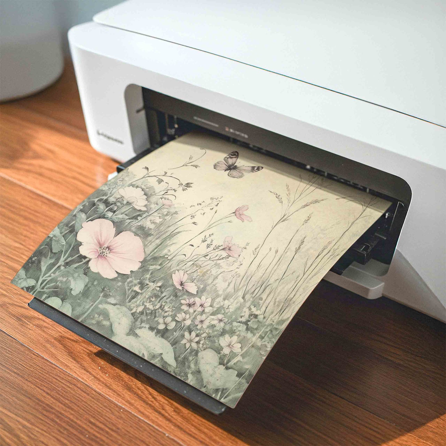 Vintage Fairy Nursery Wall Art Set for Girls - Whimsical Botanical Illustration