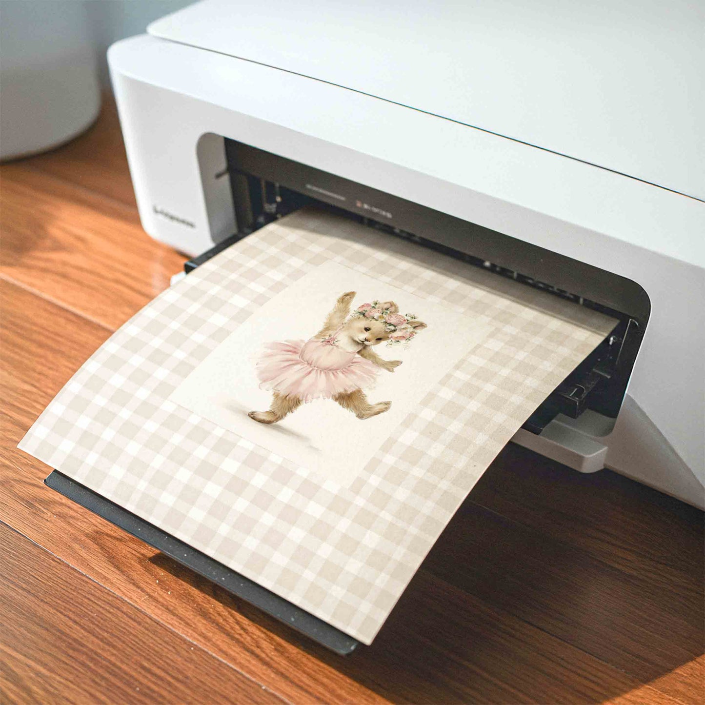 Ballerina Bear Nursery Wall Art – Vintage Coquette Prints for Girls Room