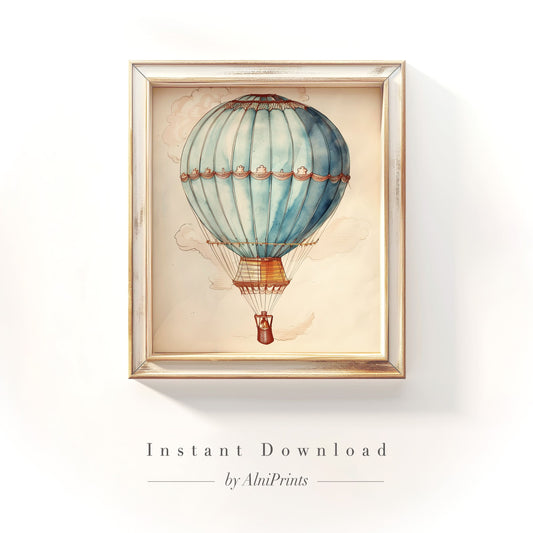 Hot Air Balloon print