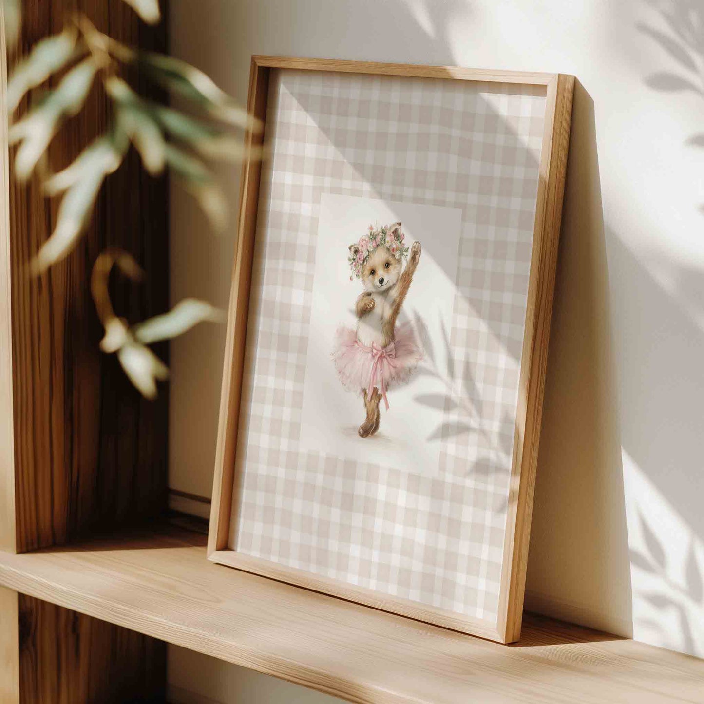 Ballerina Bear Nursery Wall Art – Vintage Coquette Prints for Girls Room