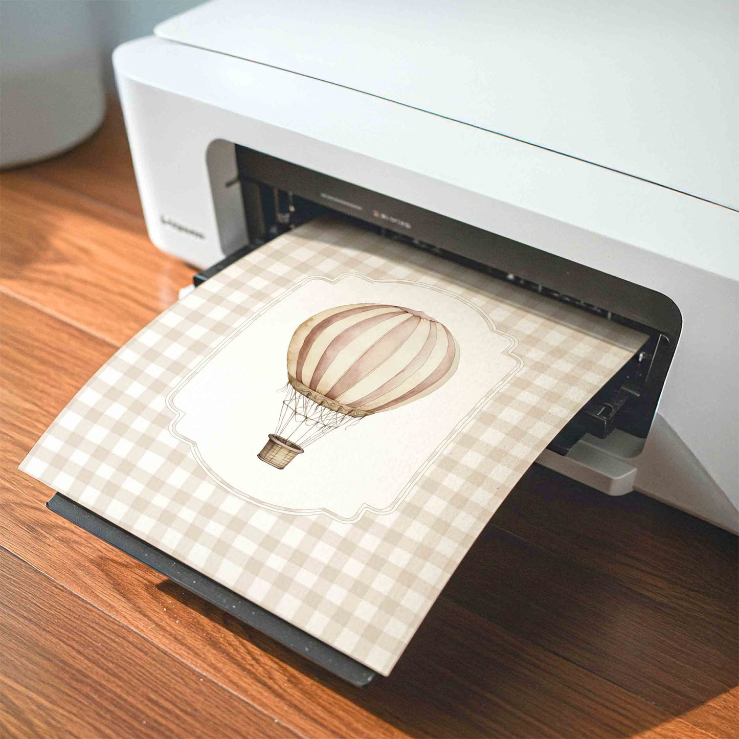 Vintage Bunny Nursery Wall Art with Florals and Ducklings