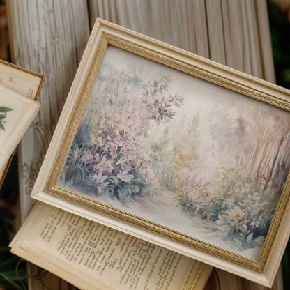 Fairy Tale Nursery Wall Art Set – Enchanted Forest Decor for Girls