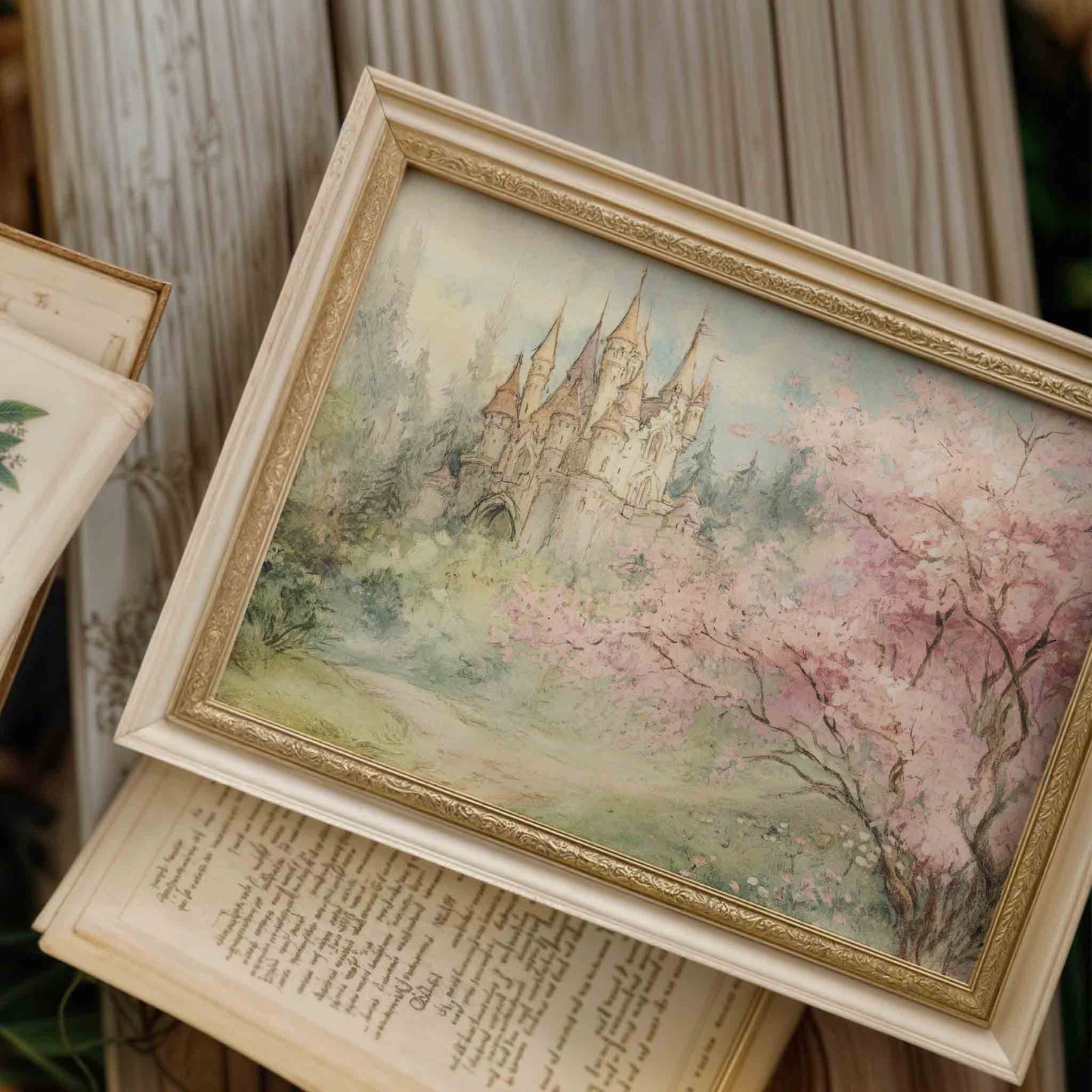 Fairy Tale Nursery Wall Art Set – Enchanted Forest Decor for Girls