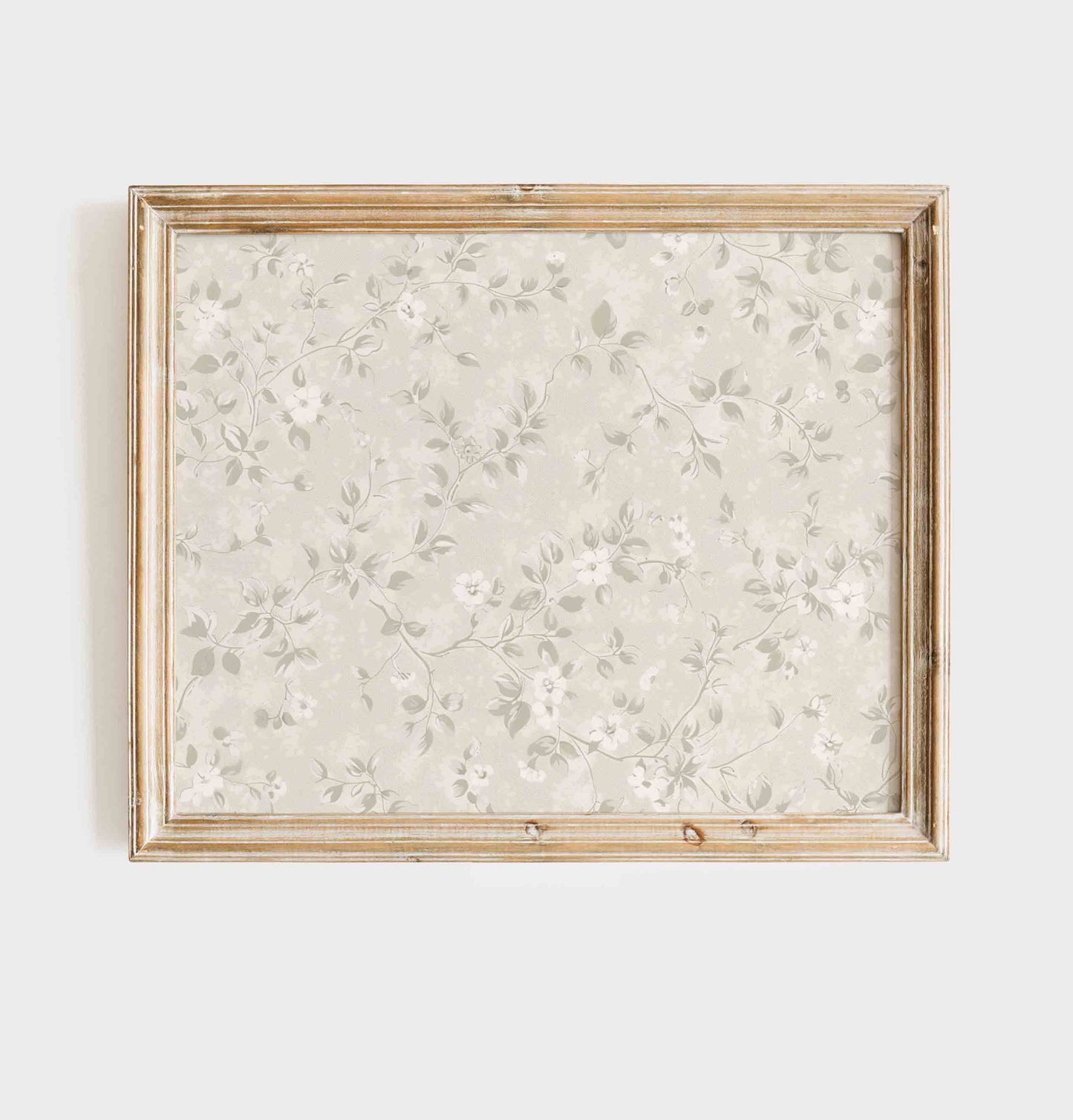 Vintage Bunny and Floral Nursery Prints for Baby Girl Room