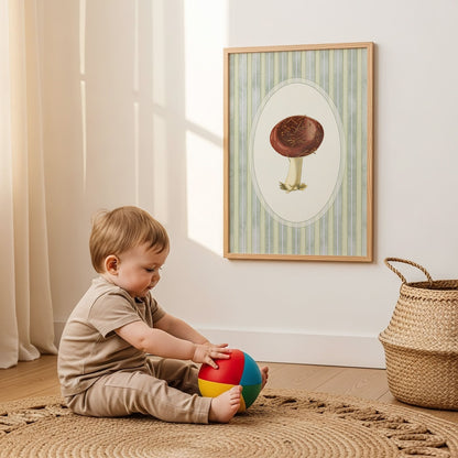 Woodland Nursery Wall Art Gallery with Bunny, Ducks, Florals & Meadow Scenes (9 Pieces)