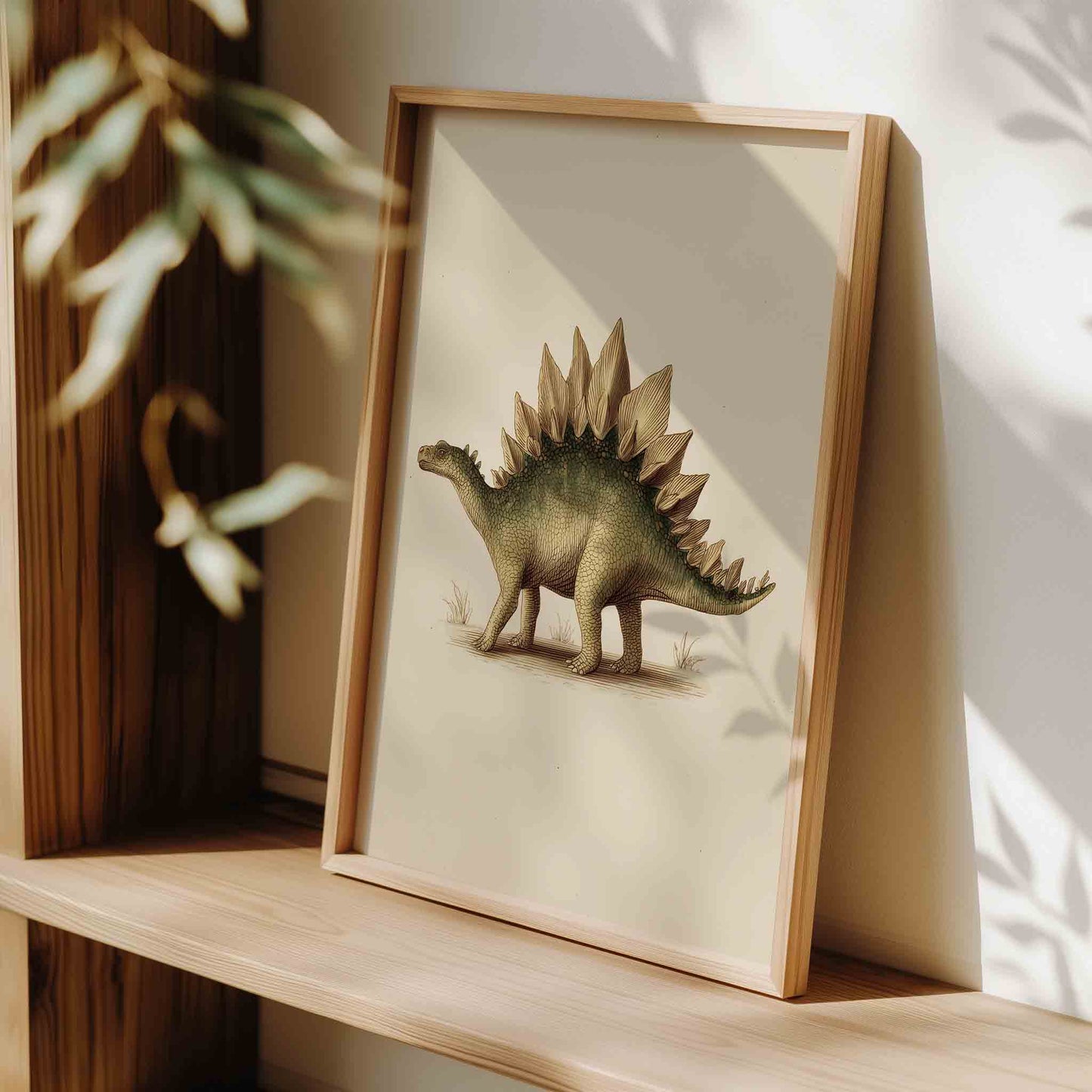 Dinosaur Nursery Wall Art Set - 11 Vintage Printable Prints