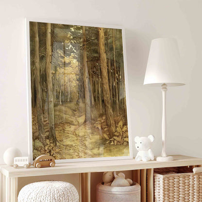 Vintage Cottagecore Nursery Gallery prints - Set of 9 - 001