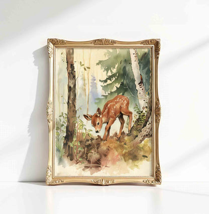 Vintage Cottagecore Nursery Gallery prints - Set of 9 - 001