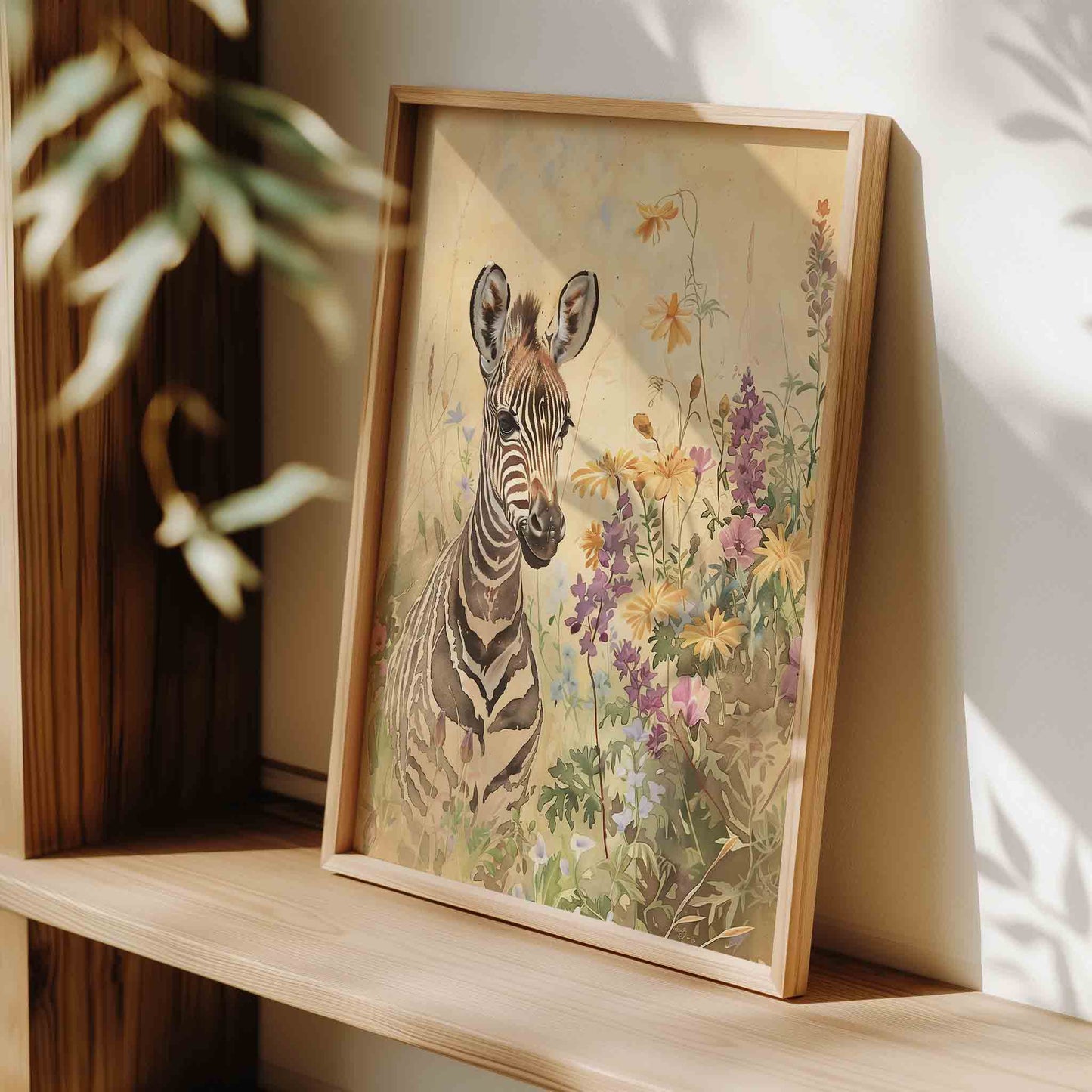 Whimsical Jungle Wall Art - Set of 4 - 001