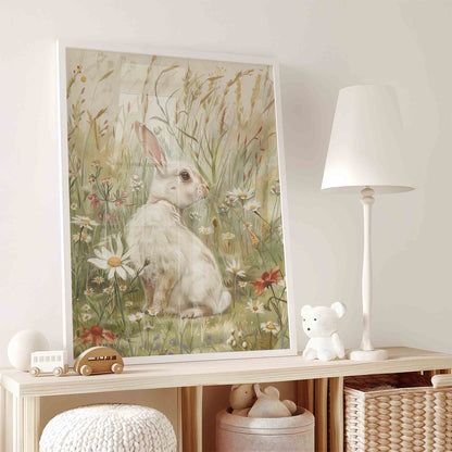 Vintage Woodland Baby Animals Prints - Set of 4