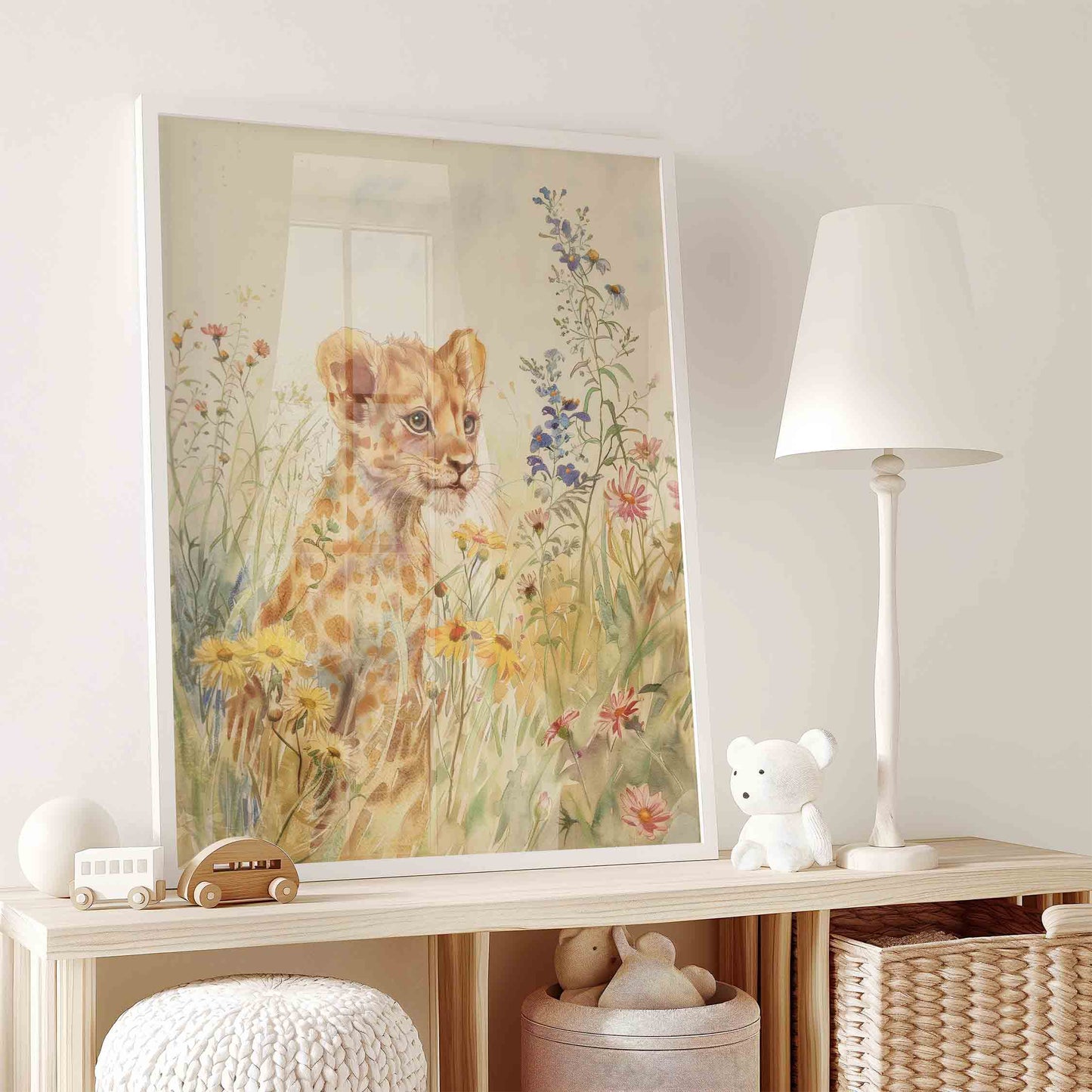 Whimsical Jungle Wall Art - Set of 4 - 001