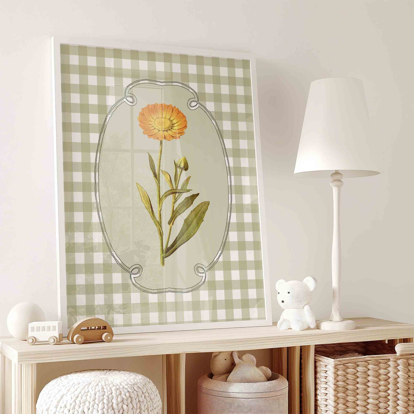 Vintage Nursery Gallery wall art - Set of 9 prints