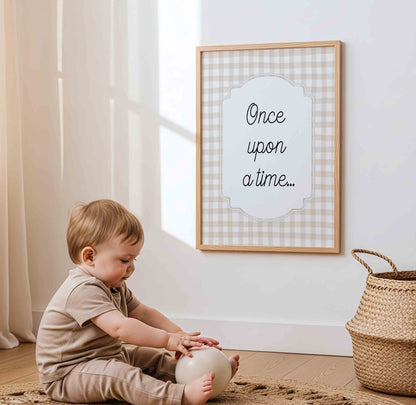 Vintage Nursery Gallery Prints for Girls - Set of 6