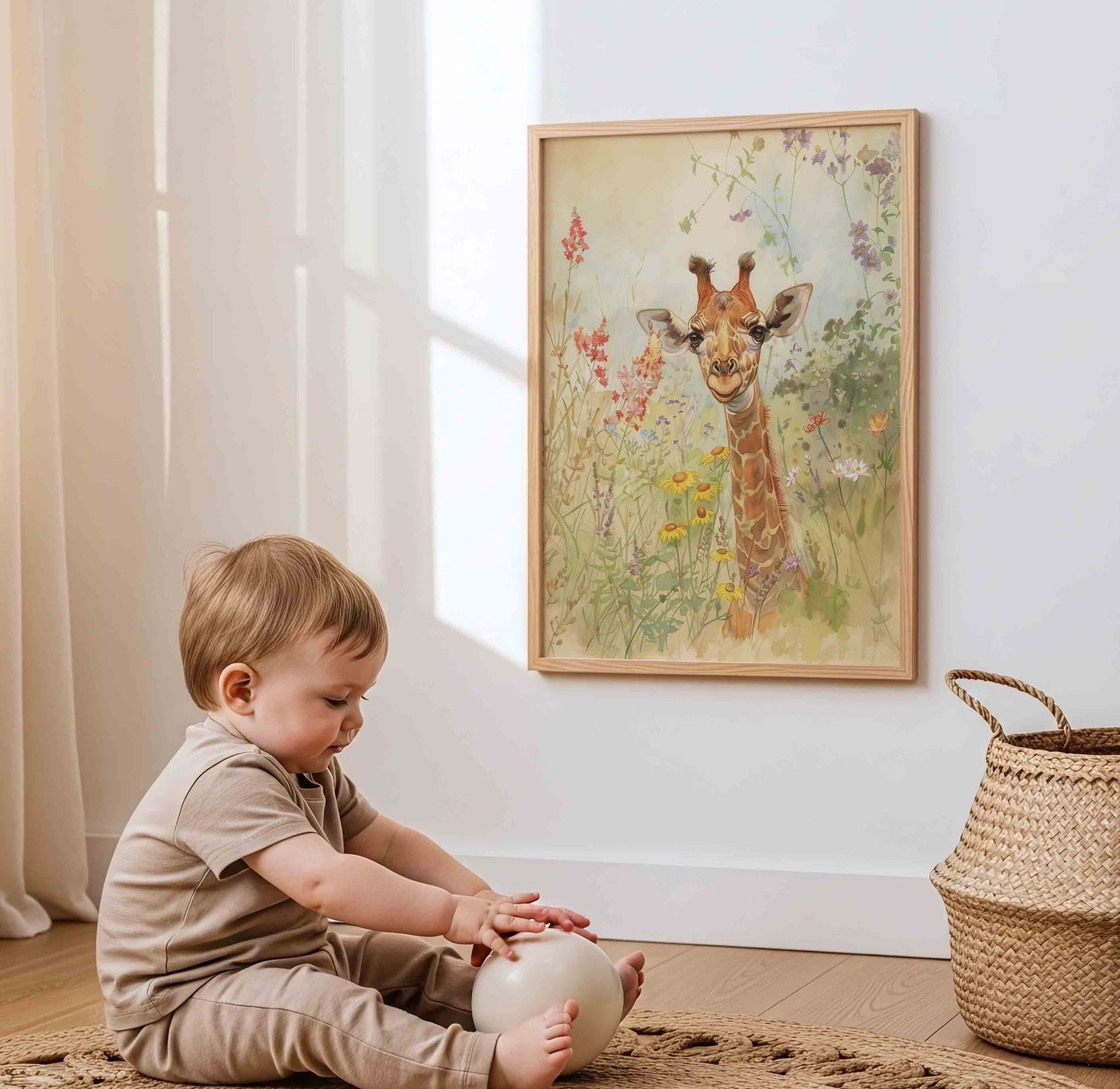 Whimsical Jungle Wall Art - Set of 4 - 001