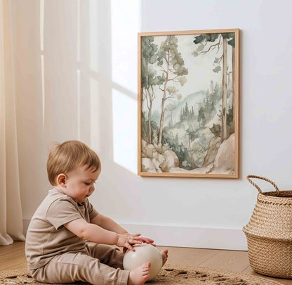 Castle nursery art Print - Set of 3 - 001