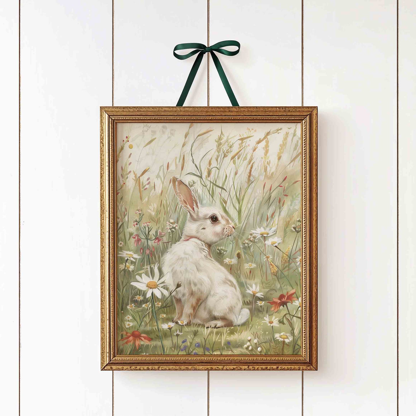 Vintage Woodland Baby Animals Prints - Set of 4