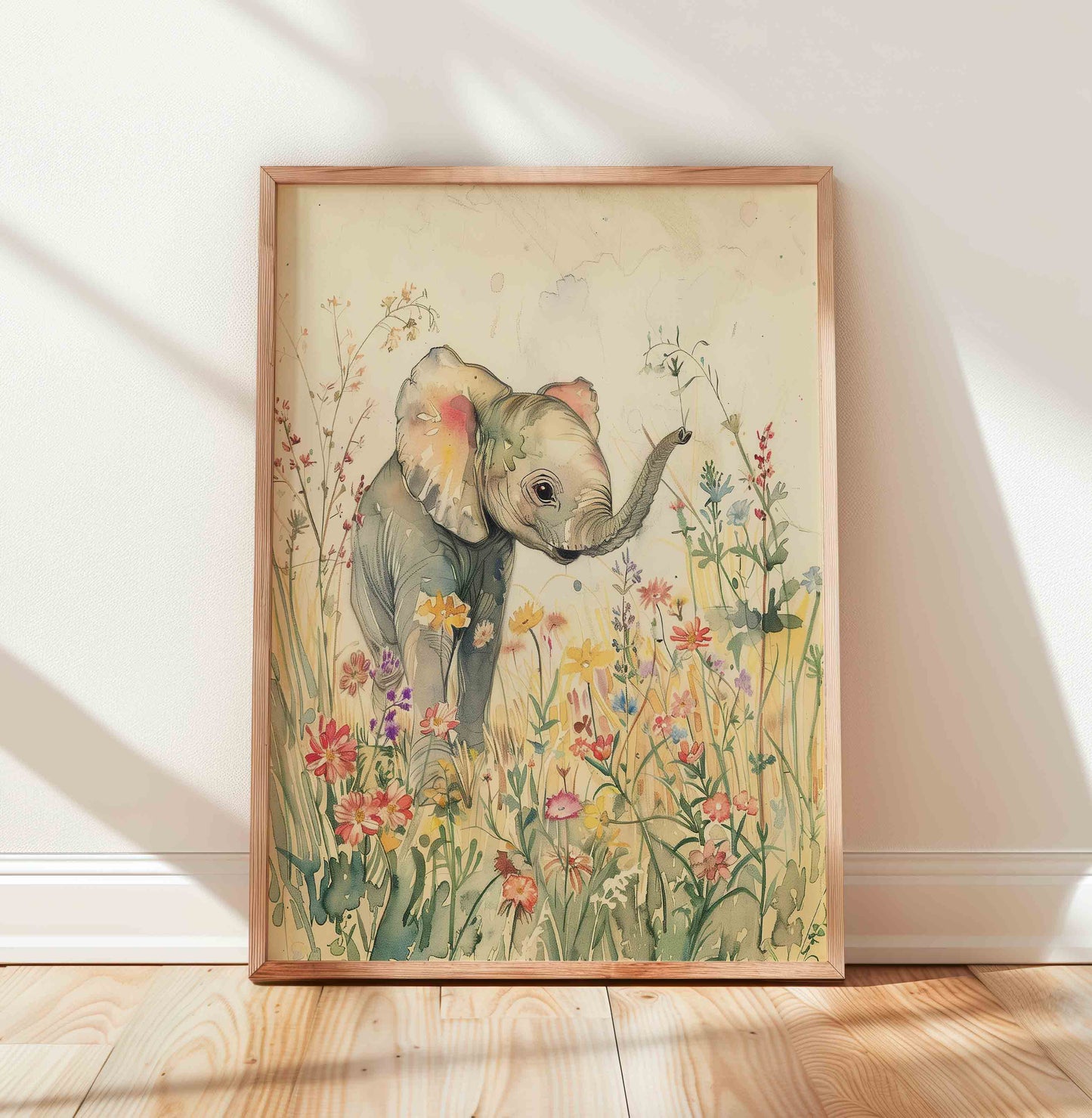 Whimsical Jungle Wall Art - Set of 4 - 001