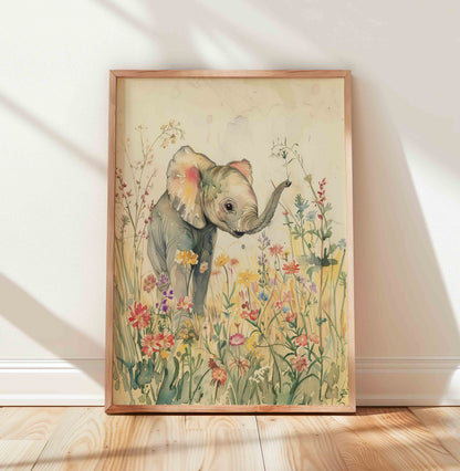 Whimsical Jungle Wall Art - Set of 4 - 001