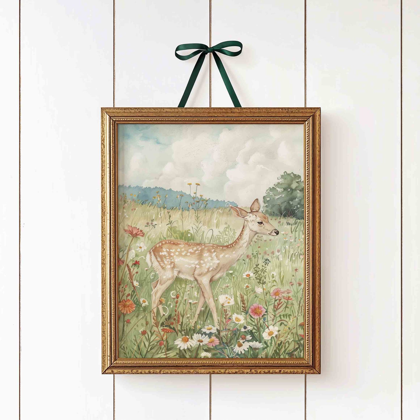 Vintage Nursery Gallery wall art - Set of 9 prints