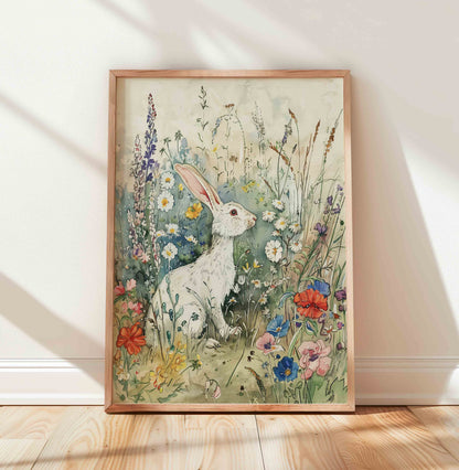 Vintage Nursery Gallery wall art - Set of 9 prints