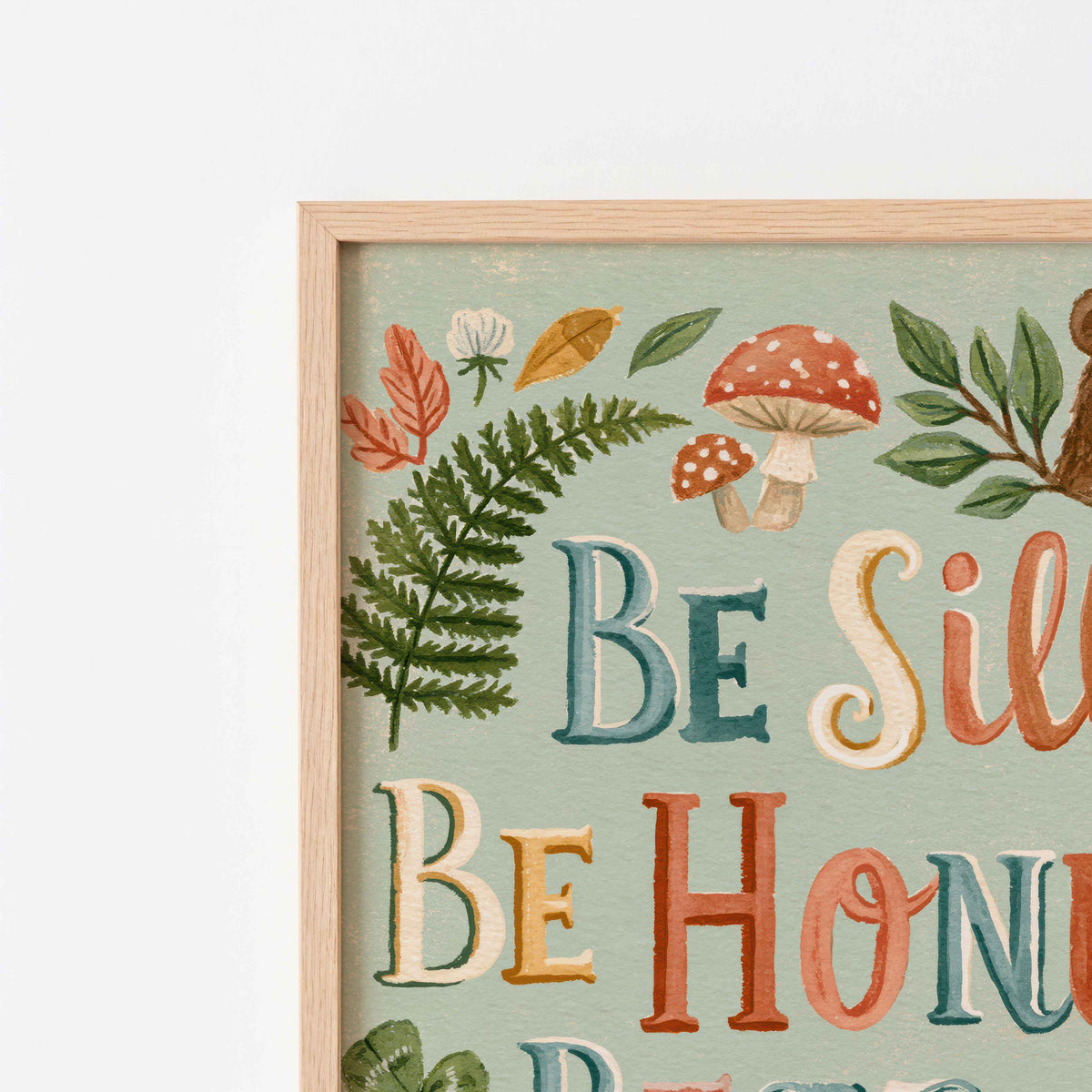 Digital download wall art for a kids bedroom or playroom