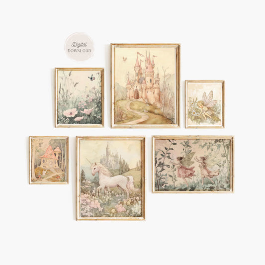 Vintage Fairytale Prints 