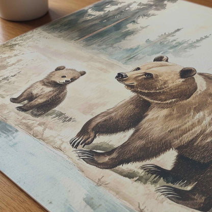 Vintage Woodland Nursery Gallery Wall Set - 11 Printable Posters