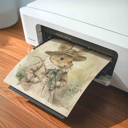 Vintage Nursery Gallery Prints for Girls - Set of 6