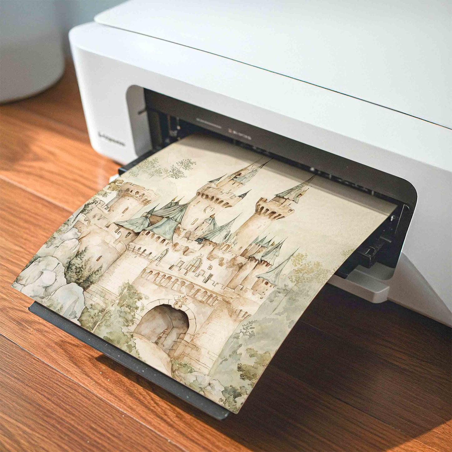 Castle nursery art Print - Set of 3 - 001