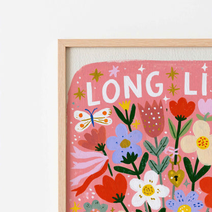 Digital download wall art for a craft nook or girls bedroom