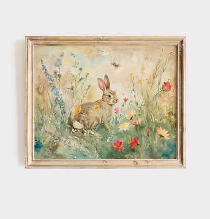 Watercolor bear print for a rustic classic wilderness nursery gallery wall