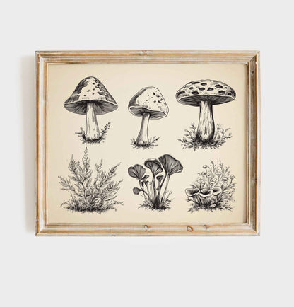 Watercolor rabbit print in warm earth tones for a nostalgic forest nursery room