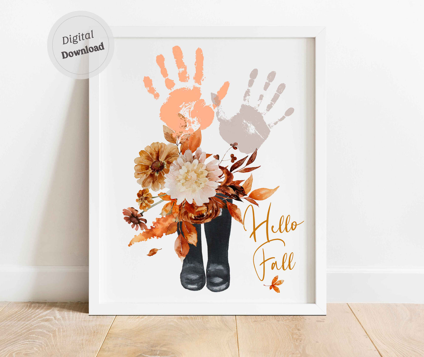 Fall Handprint craft